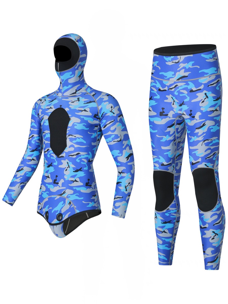 3mm wetsuits ireland dive skin camouflage immersion suit 