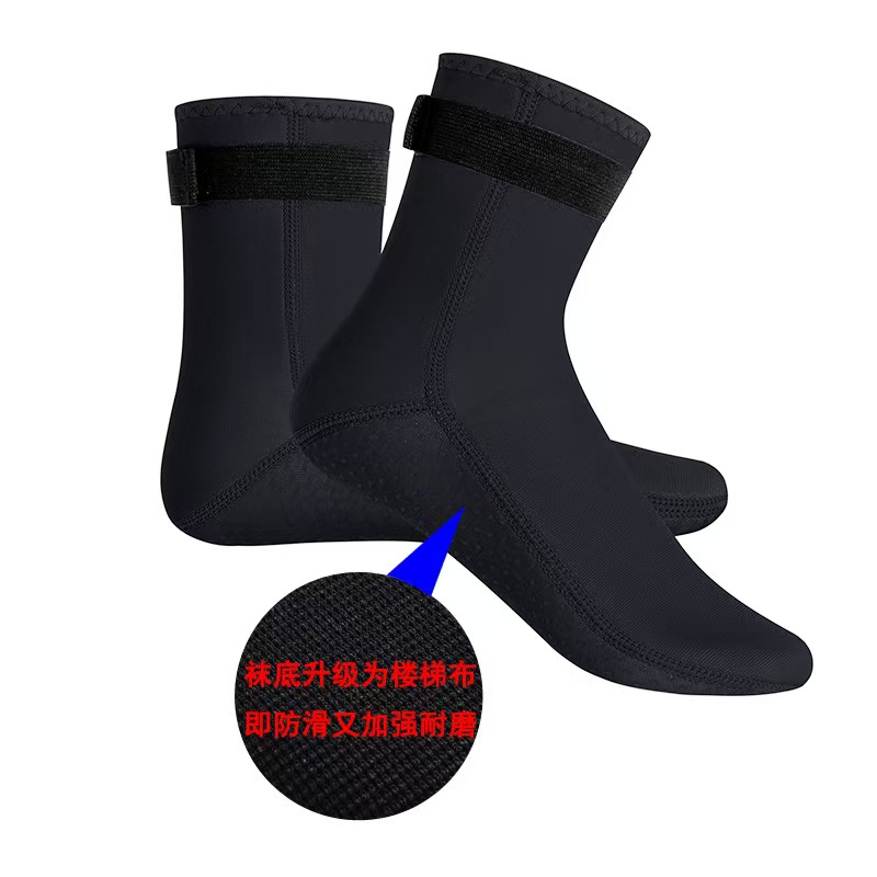Customized diving socks 3mm Snorkeling socks neoprene beach socks