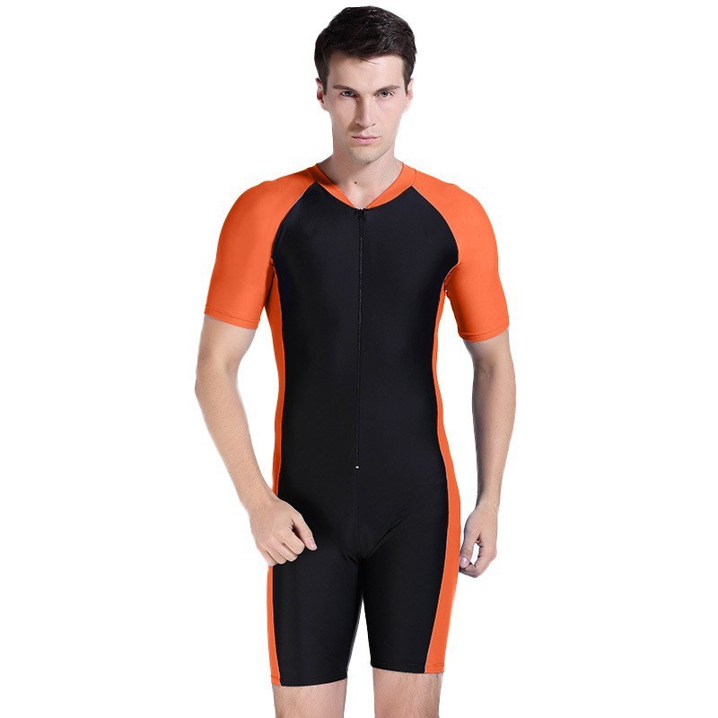 Fullsuit swimwear water sports wearing beach swimsuits 