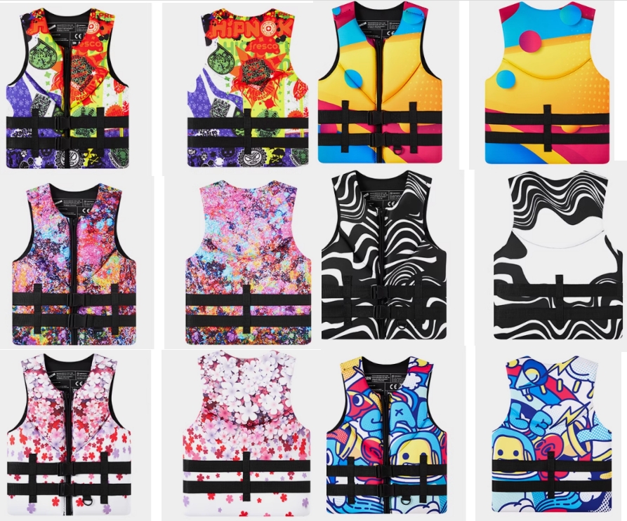 Women life jacket for swimming impact vest buoyancy marine safety life jacket