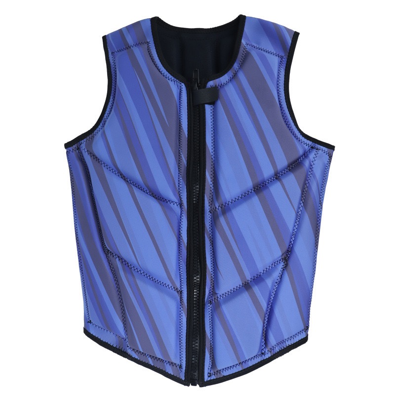 Custom Neoprene PVC foam Mens life jacket for jet ski water sports anti impact vest 