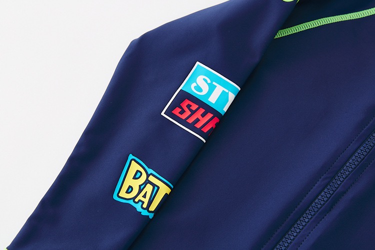 UPF 50 + + + Child Children Bathing Suit Rash One Piece Zipper Long Sleeve Children Beachwear Swimwear