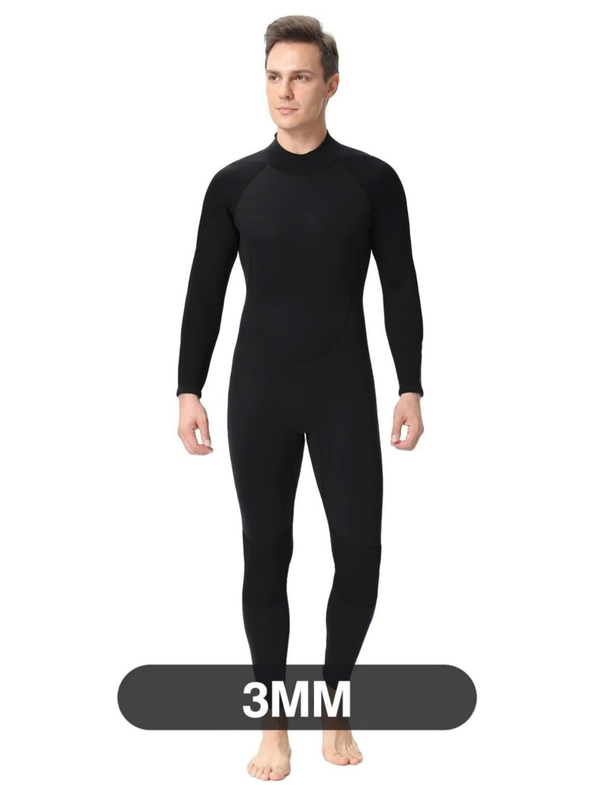 Womens Wetsuit Swimming Wetsuit Back Zip Wetsuit Snorkeling and Surfing Swimsuit