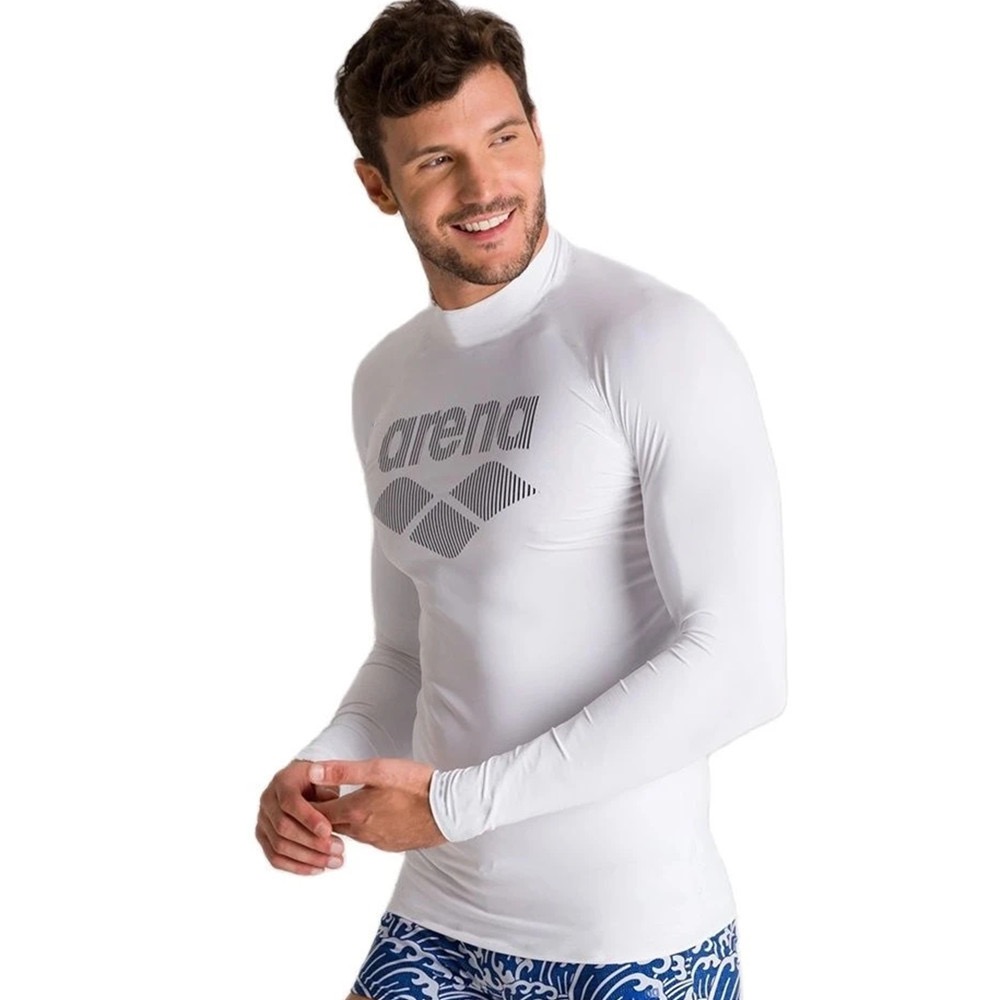 Men's long-sleeved swimsuits quick-drying tights beach T-shirts rash guard clothing diving clothing