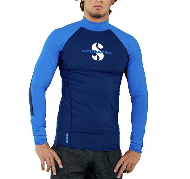 Men's swimsuit surfing quick drying jellyfish top rash guard 