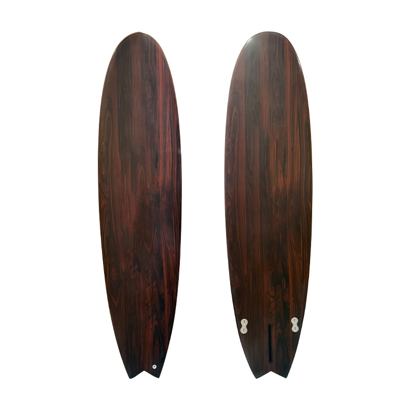 Outdoor surfing SUP paddleboard water ski board EPS wood grain racing short board water sports surfboard