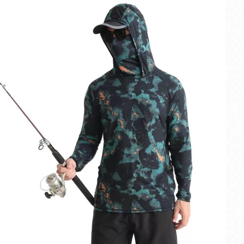 2025 newest fishing Sunscreen Clothes fishing wear for man