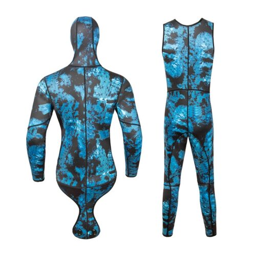 3MM camouflage diving suit feral wetsuits australia wetsuits gold coast