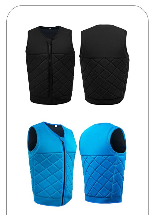 Customized Adult Water Sports Impact Vest Life Jackets PVC Foam Kite Surfing Swimming Water Boat Comp Life Vest