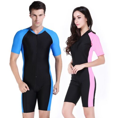 Fullsuit swimwear water sports wearing beach swimsuits