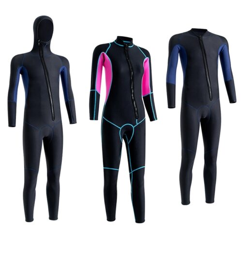 Spot diving suit mens 3MM hooded warm winter swimsuit cold-proof wet surfing suit