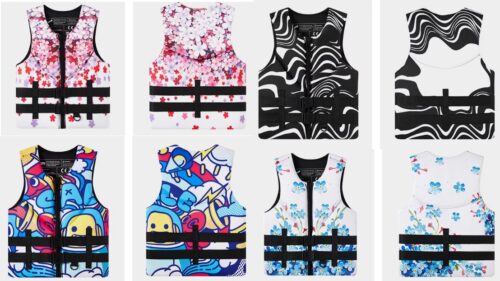 Women life jacket for swimming impact vest buoyancy marine safety life jacket