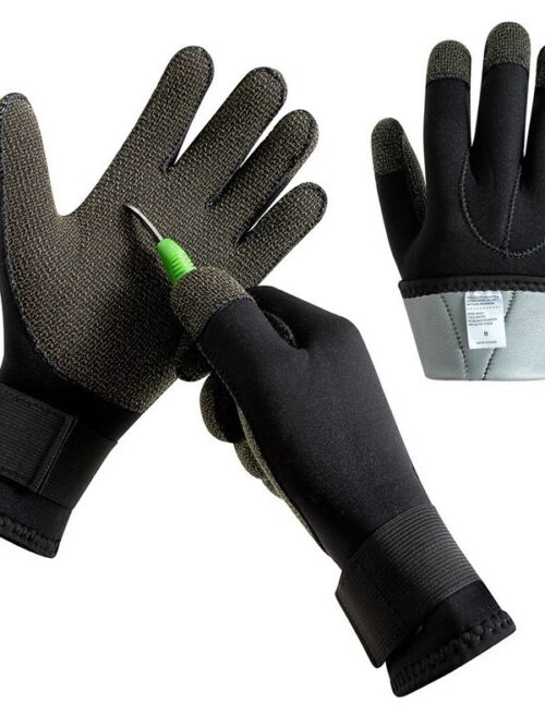 3-5mm Kevlar diving gloves neoprene diving gloves custom