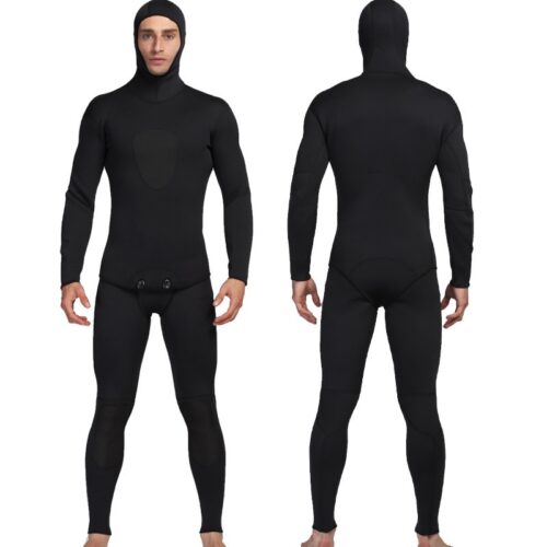 3MM split scuba diving suit thickened super strength fabric diving suit men's outdoor surfing suit diving hooded set