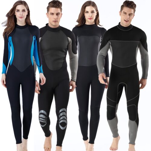 Custom 3Mm Men Spring Summer Neoprene Scuba Surfing Fishing Swimming Diving Full Body Wetsuit