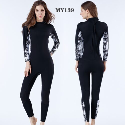 Custom 3mm SCR 1 piece printing scuba diving suit for Men and Women