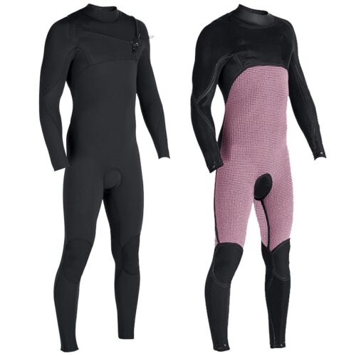 Custom Colorful 3.2mm 4.3mm Neoprene Suit Chest Zip Long Sleeve Waterproof Warm Fullbody Surfing Wetsuit