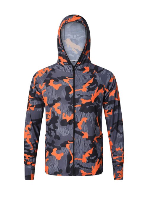 Custom Pattern Outdoor Sports Fishing Shirt UV Clothing