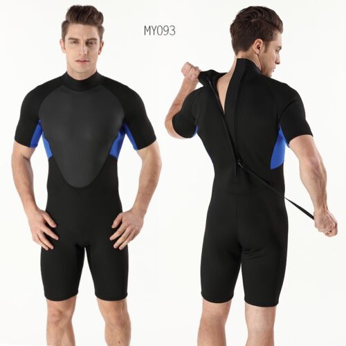 Custom Short sleeve shorts Wet Suit for Men free diving suit