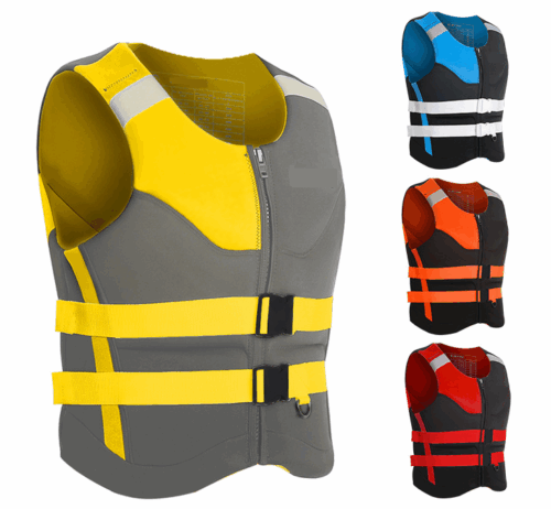 High Quality PVC Foam Life Jacket Water Sports Custom Adult Life Jacket