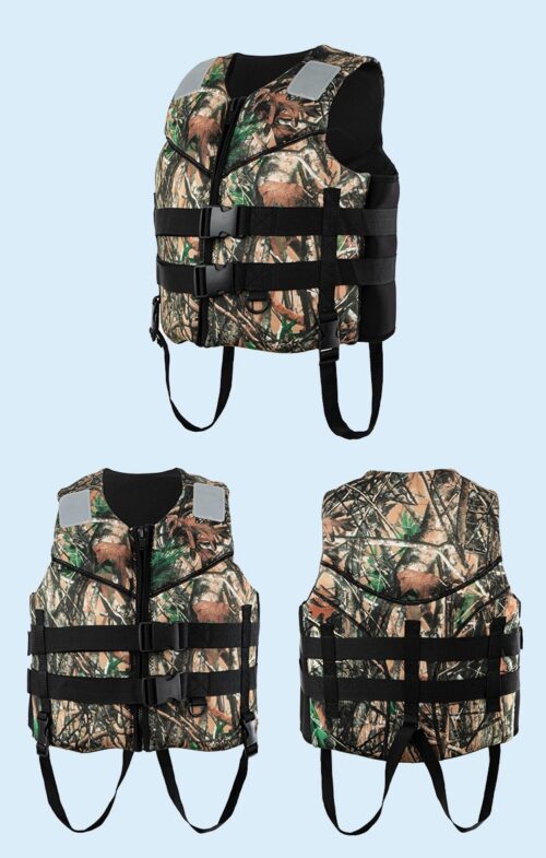 Life Jacket Professional Adult Model EPE Life Vest , Large Buoyancy Design Portable neoprene life Jacket Adults