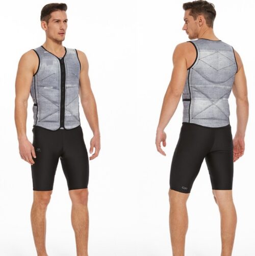 Neoprene fishing life vest water sports life jacket for boating