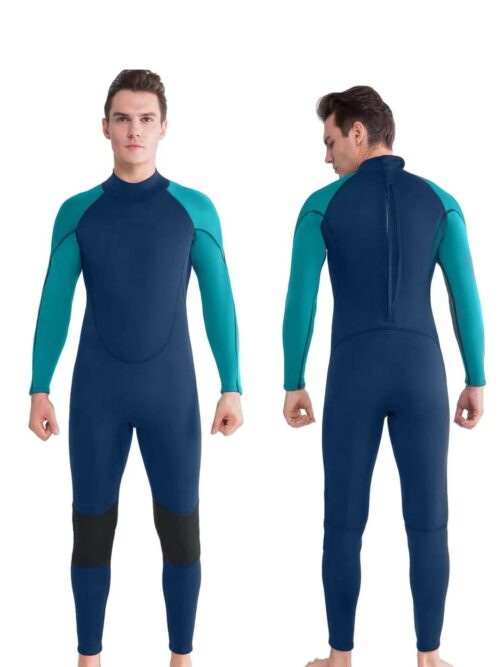 Womens Wetsuit Swimming Wetsuit Back Zip Wetsuit Snorkeling and Surfing Swimsuit