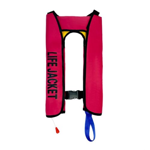 Adult high buoyancy aid inflatable life jacket outdoor emergency survival portable inflatable safety vest