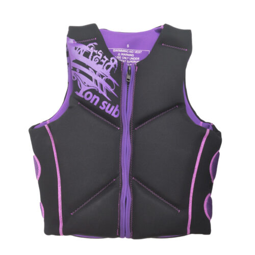 Adult thick life jacket water impact vest motorcycle buoyancy aid