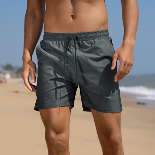 2025 shorts men's summer swim shorts loose fashion embroidery boardshorts pants