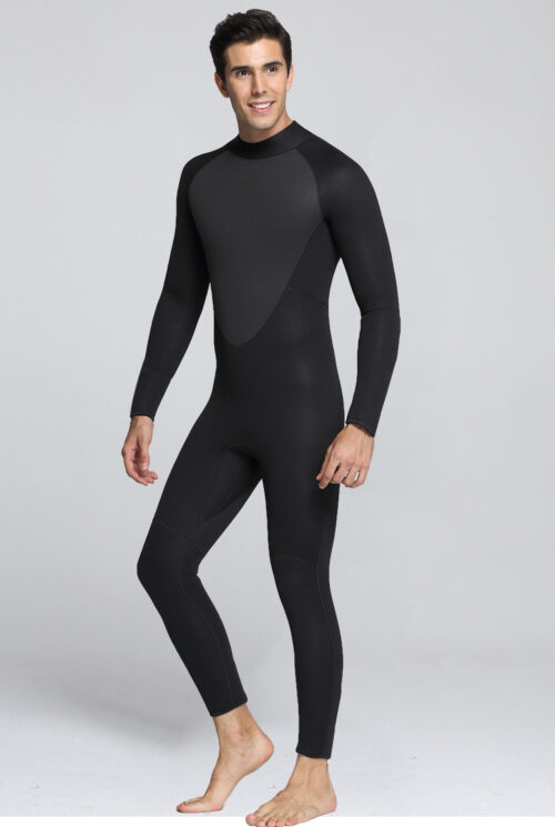 5mm men's one-piece diving suit neoprene snorkeling diving skin