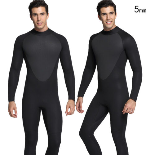 5mm men's one-piece diving suit neoprene snorkeling diving skin
