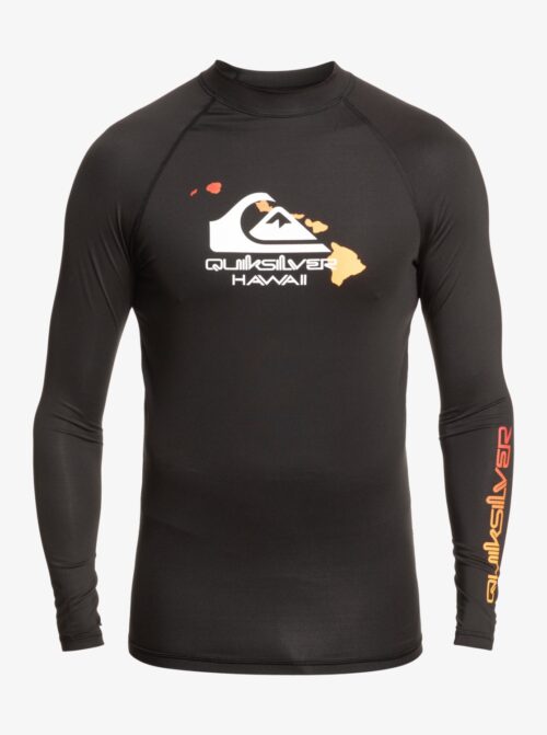 Custom UPF50 long sleeve rashguard men Lycra t-shirt rash vest