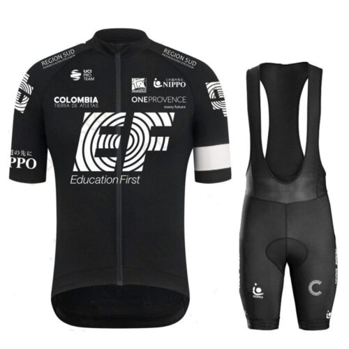 EF Rapha Cycling Jersey Suit Road Mountain Bike Pants Professional Team Edition Men's Short Sleeve Cycling Jersey