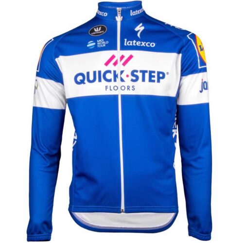 Quick-Step QUICK Lightning Team Edition Autumn and Winter Cycling Jersey Long Sleeve Top