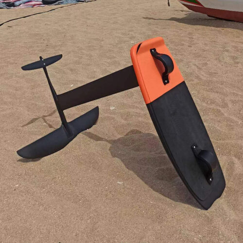 Surfing unpowered carbon fiber surfboard, hardboard foil board