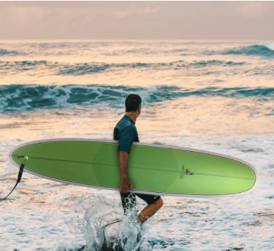 Water sports supplies surfboard professional surfing longboard hardboard teaching board unisex foam board