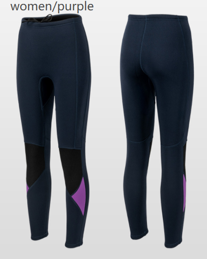 3mm men's wetsuit bottoms wetsuit pants neoprene diving pants