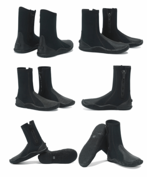 5MM beach surfing and river boots wetsuit booties