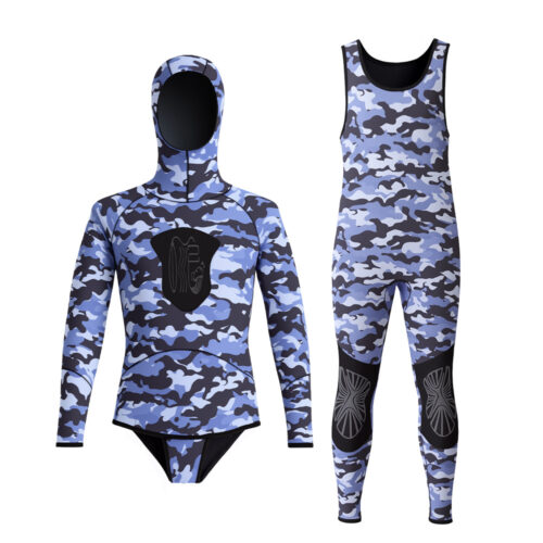 9mm spearfishing wetsuit freediving wetsuits open cell