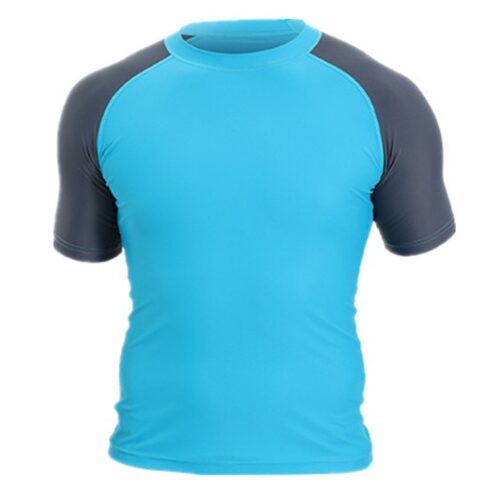 Custom UV50 short sleeve rash vest UV surf T-shirt