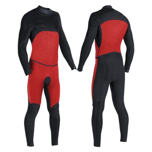 Diving Suit Neoprene Wetsuits Men Chest Zip Wetsuit Full Body Warm Diving Suit OEM Adult Wetsuit Windproof Surfing Swimming Suits