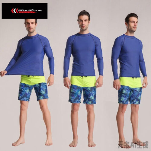 Men's diving suit long sleeve rashguard