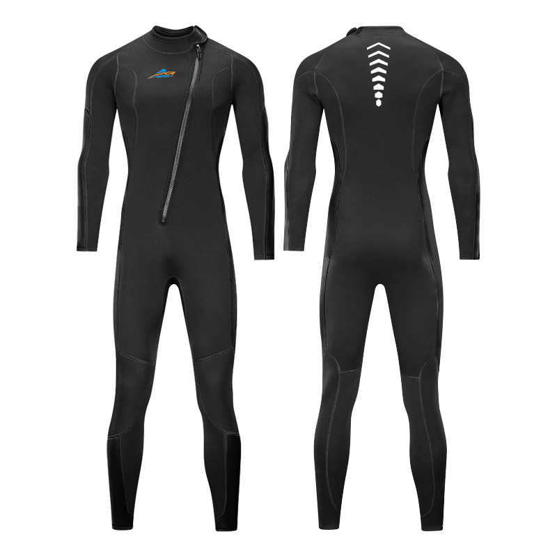 Custom front zip 45mm Adult Men's Dive Suit Outdoor Sports surfing suit