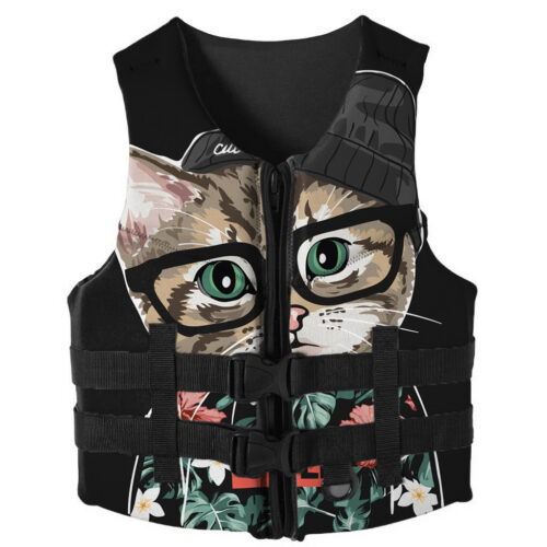 Breathable professionally thickened lightweight anti-drift and anti-collision vest life jacket