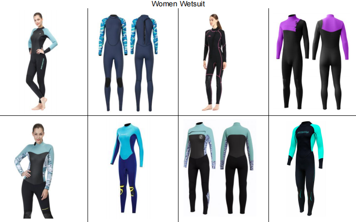women wetsuit
