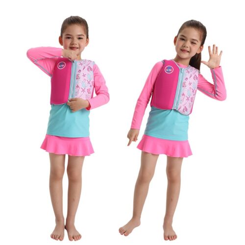 2mm neoprene EPE foam children life vest Kids Swim Vest