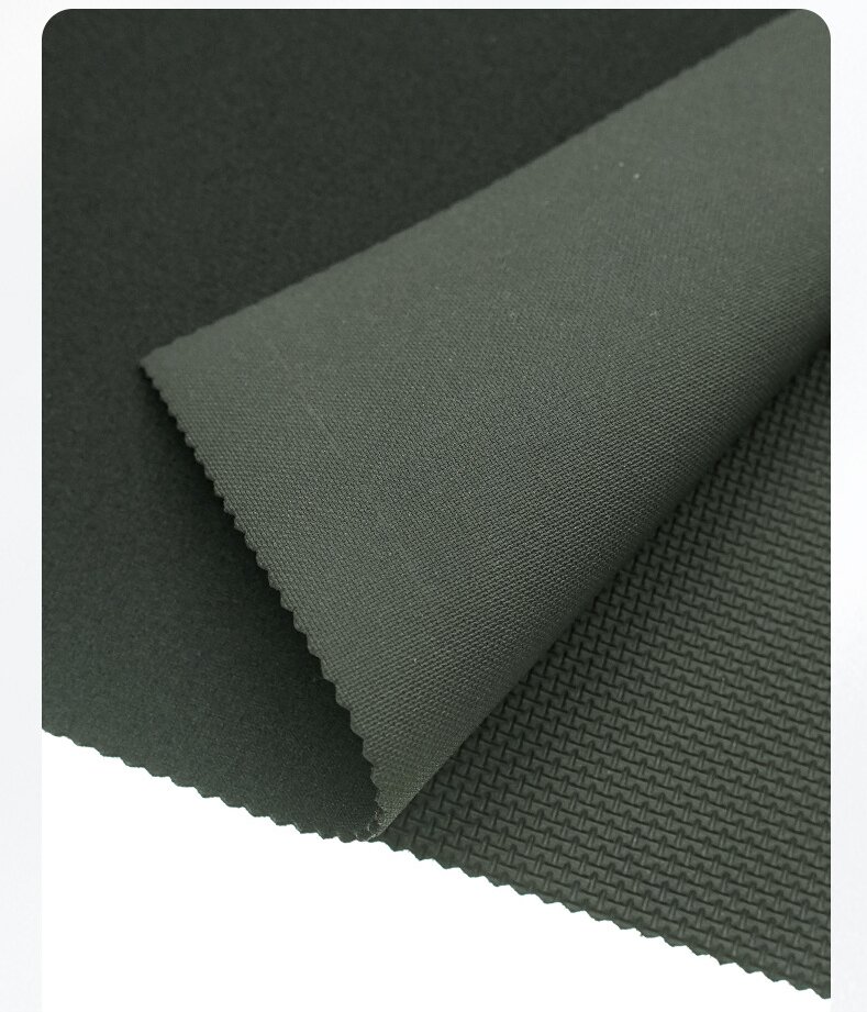 CR embossed composite fabric, anti-seismic and anti-skid SBR diving material cup cover glove fabric (
