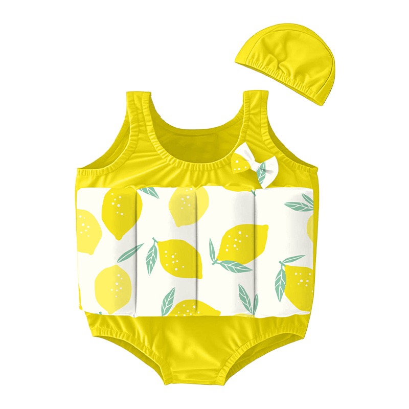 Custom Child Rapid-Dry Life Jacket Baby One-piece Swimsuit