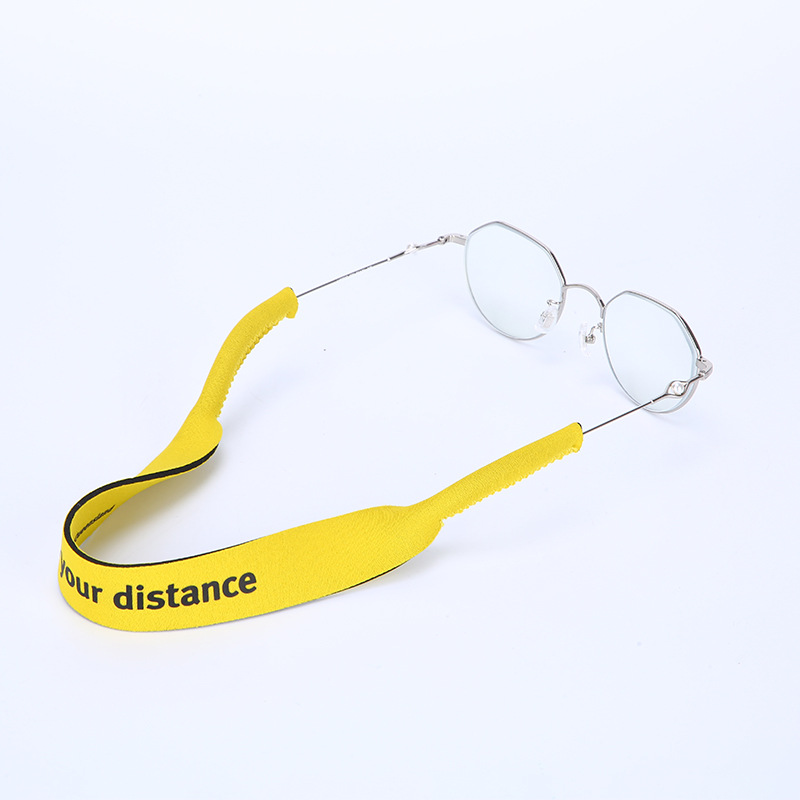 Custom Outdoor Sports Neoprene Anti Slip Glasses Strap (